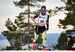 08.03.2014, Oslo, Norway (NOR): Lukas Bauer (CZE) - FIS world cup cross-country, mass men, Oslo (NOR). www.nordicfocus.com. © Felgenhauer/NordicFocus. Every downloaded picture is fee-liable.