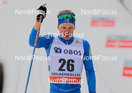 08.03.2014, Oslo, Norway (NOR): Iivo Niskanen (FIN), Rossignol, Rottefella, Craft - FIS world cup cross-country, mass men, Oslo (NOR). www.nordicfocus.com. © Laiho/NordicFocus. Every downloaded picture is fee-liable.