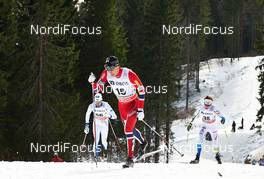 08.03.2014, Oslo, Norway (NOR): Algo Karp (EST), Eldar Roenning (NOR), Martin Johansson (SWE), (l-r) - FIS world cup cross-country, mass men, Oslo (NOR). www.nordicfocus.com. © Felgenhauer/NordicFocus. Every downloaded picture is fee-liable.