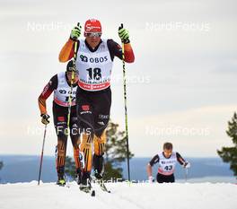 08.03.2014, Oslo, Norway (NOR): Thomas Bing (GER), Tobias Angerer (GER), (l-r) - FIS world cup cross-country, mass men, Oslo (NOR). www.nordicfocus.com. © Felgenhauer/NordicFocus. Every downloaded picture is fee-liable.