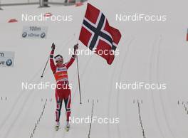 09.03.2014, Oslo, Norway (NOR): Marit Bjoergen (NOR), Fischer, Swix, Rottefella - FIS world cup cross-country, mass women, Oslo (NOR). www.nordicfocus.com. © Laiho/NordicFocus. Every downloaded picture is fee-liable.