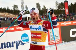 16.03.2014, Falun, Sweden (SWE): Martin Johnsrud Sundby (NOR) - FIS world cup cross-country, 15km men handicap start, Falun (SWE). www.nordicfocus.com. © Felgenhauer/NordicFocus. Every downloaded picture is fee-liable.