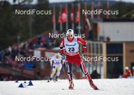 16.03.2014, Falun, Sweden (SWE): Didrik Toenseth (NOR) - FIS world cup cross-country, 15km men handicap start, Falun (SWE). www.nordicfocus.com. © Felgenhauer/NordicFocus. Every downloaded picture is fee-liable.
