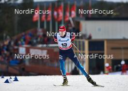 16.03.2014, Falun, Sweden (SWE): Sergey Ustiugov (RUS) - FIS world cup cross-country, 15km men handicap start, Falun (SWE). www.nordicfocus.com. © Felgenhauer/NordicFocus. Every downloaded picture is fee-liable.