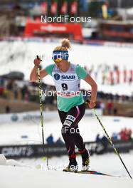 14.03.2014, Falun, Sweden (SWE): Jessica Diggins (USA) - FIS world cup cross-country, individual sprint, Falun (SWE). www.nordicfocus.com. © Felgenhauer/NordicFocus. Every downloaded picture is fee-liable.