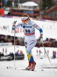 14.03.2014, Falun, Sweden (SWE): Hanna Erikson (SWE) - FIS world cup cross-country, individual sprint, Falun (SWE). www.nordicfocus.com. © Felgenhauer/NordicFocus. Every downloaded picture is fee-liable.