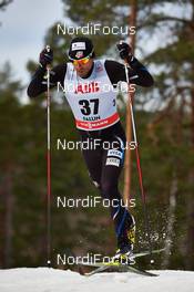 14.03.2014, Falun, Sweden (SWE): Andrew Newell (USA) - FIS world cup cross-country, individual sprint, Falun (SWE). www.nordicfocus.com. © Felgenhauer/NordicFocus. Every downloaded picture is fee-liable.
