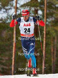 14.03.2014, Falun, Sweden (SWE): Maxim Vylegzhanin (RUS) - FIS world cup cross-country, individual sprint, Falun (SWE). www.nordicfocus.com. © Felgenhauer/NordicFocus. Every downloaded picture is fee-liable.