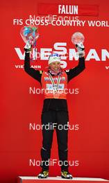 14.03.2014, Falun, Sweden (SWE): Kikkan Randall (USA) - FIS world cup cross-country, individual sprint, Falun (SWE). www.nordicfocus.com. © Felgenhauer/NordicFocus. Every downloaded picture is fee-liable.