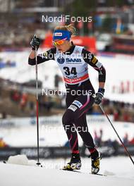 14.03.2014, Falun, Sweden (SWE): Sadie Bjornsen (USA) - FIS world cup cross-country, individual sprint, Falun (SWE). www.nordicfocus.com. © Felgenhauer/NordicFocus. Every downloaded picture is fee-liable.