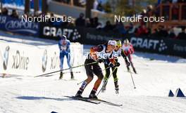 15.03.2014, Falun, Sweden (SWE): Katrin Zeller (GER) - FIS world cup cross-country, skiathlon women, Falun (SWE). www.nordicfocus.com. © Felgenhauer/NordicFocus. Every downloaded picture is fee-liable.