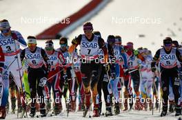 15.03.2014, Falun, Sweden (SWE): Denise Herrmann (GER) - FIS world cup cross-country, skiathlon women, Falun (SWE). www.nordicfocus.com. © Felgenhauer/NordicFocus. Every downloaded picture is fee-liable.