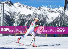 13.02.2014, Sochi, Russia (RUS): Sara Lindborg (SWE) - XXII. Olympic Winter Games Sochi 2014, cross-country, 10km women, Sochi (RUS). www.nordicfocus.com. © NordicFocus. Every downloaded picture is fee-liable.