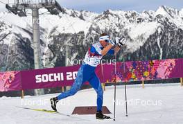 14.02.2014, Sochi, Russia (RUS): Karel Tammjarv (EST) - XXII. Olympic Winter Games Sochi 2014, cross-country, 15km men, Sochi (RUS). www.nordicfocus.com. © NordicFocus. Every downloaded picture is fee-liable.