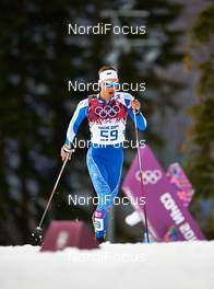 14.02.2014, Sochi, Russia (RUS): Raido Rankel (EST) - XXII. Olympic Winter Games Sochi 2014, cross-country, 15km men, Sochi (RUS). www.nordicfocus.com. © NordicFocus. Every downloaded picture is fee-liable.