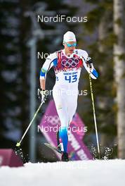 14.02.2014, Sochi, Russia (RUS): Daniel Richardsson (SWE) - XXII. Olympic Winter Games Sochi 2014, cross-country, 15km men, Sochi (RUS). www.nordicfocus.com. © NordicFocus. Every downloaded picture is fee-liable.