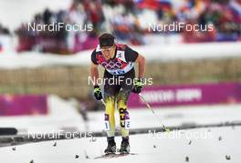 14.02.2014, Sochi, Russia (RUS): Jens Filbrich (GER) - XXII. Olympic Winter Games Sochi 2014, cross-country, 15km men, Sochi (RUS). www.nordicfocus.com. © NordicFocus. Every downloaded picture is fee-liable.