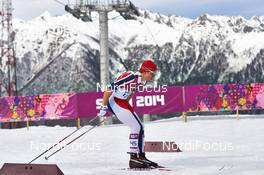 14.02.2014, Sochi, Russia (RUS): Paal Golberg (NOR) - XXII. Olympic Winter Games Sochi 2014, cross-country, 15km men, Sochi (RUS). www.nordicfocus.com. © NordicFocus. Every downloaded picture is fee-liable.