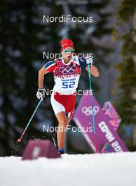 14.02.2014, Sochi, Russia (RUS): Chris Andre Jespersen (NOR) - XXII. Olympic Winter Games Sochi 2014, cross-country, 15km men, Sochi (RUS). www.nordicfocus.com. © NordicFocus. Every downloaded picture is fee-liable.