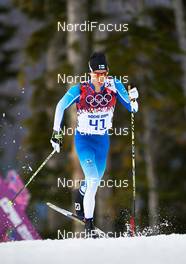 14.02.2014, Sochi, Russia (RUS): Matti Heikkinen (FIN) - XXII. Olympic Winter Games Sochi 2014, cross-country, 15km men, Sochi (RUS). www.nordicfocus.com. © NordicFocus. Every downloaded picture is fee-liable.