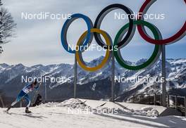 23.02.2014, Sochi, Russia (RUS): Matti Heikkinen (FIN), Salomon, One Way, Craft - XXII. Olympic Winter Games Sochi 2014, cross-country, 50km men, Sochi (RUS). www.nordicfocus.com. © NordicFocus. Every downloaded picture is fee-liable.