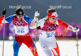 23.02.2014, Sochi, Russia (RUS): Graeme Killick (CAN), Fischer, Swix, Rottefella, One Way - XXII. Olympic Winter Games Sochi 2014, cross-country, 50km men, Sochi (RUS). www.nordicfocus.com. © NordicFocus. Every downloaded picture is fee-liable.