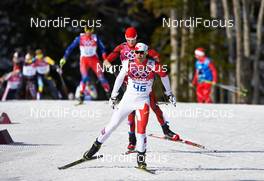 23.02.2014, Sochi, Russia (RUS): Jesse Cockney (CAN) - XXII. Olympic Winter Games Sochi 2014, cross-country, 50km men, Sochi (RUS). www.nordicfocus.com. © NordicFocus. Every downloaded picture is fee-liable.