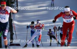 23.02.2014, Sochi, Russia (RUS): Graeme Killick (CAN) - XXII. Olympic Winter Games Sochi 2014, cross-country, 50km men, Sochi (RUS). www.nordicfocus.com. © NordicFocus. Every downloaded picture is fee-liable.