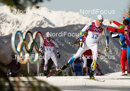 23.02.2014, Sochi, Russia (RUS): Daniel Rickardsson (SWE), Fischer, One Way, Rottefella, Craft - XXII. Olympic Winter Games Sochi 2014, cross-country, 50km men, Sochi (RUS). www.nordicfocus.com. © NordicFocus. Every downloaded picture is fee-liable.