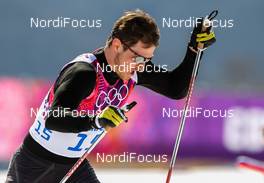 23.02.2014, Sochi, Russia (RUS): Thomas Bing (GER), Rossignol, Swix, Rottefella, Adidas - XXII. Olympic Winter Games Sochi 2014, cross-country, 50km men, Sochi (RUS). www.nordicfocus.com. © NordicFocus. Every downloaded picture is fee-liable.