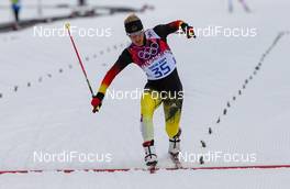11.02.2014, Sochi, Russia (RUS): Claudia Nystad (GER), Atomic, Leki, Adidas - XXII. Olympic Winter Games Sochi 2014, cross-country, individual sprint, Sochi (RUS). www.nordicfocus.com. © NordicFocus. Every downloaded picture is fee-liable.