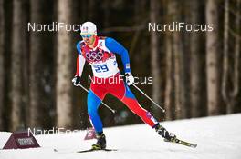 11.02.2014, Sochi, Russia (RUS): Ales Razym (CZE) - XXII. Olympic Winter Games Sochi 2014, cross-country, individual sprint, Sochi (RUS). www.nordicfocus.com. © NordicFocus. Every downloaded picture is fee-liable.