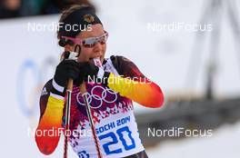 11.02.2014, Sochi, Russia (RUS): Hanna Kolb (GER), Madshus, Swix, Rottefella, Adidas - XXII. Olympic Winter Games Sochi 2014, cross-country, individual sprint, Sochi (RUS). www.nordicfocus.com. © NordicFocus. Every downloaded picture is fee-liable.