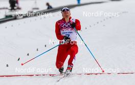 11.02.2014, Sochi, Russia (RUS): Jovian Hediger (SUI), Rossignol, KV+, Rottefella, Odlo - XXII. Olympic Winter Games Sochi 2014, cross-country, individual sprint, Sochi (RUS). www.nordicfocus.com. © NordicFocus. Every downloaded picture is fee-liable.