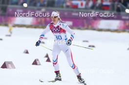 11.02.2014, Sochi, Russia (RUS): Chandra Crawford (CAN) - XXII. Olympic Winter Games Sochi 2014, cross-country, individual sprint, Sochi (RUS). www.nordicfocus.com. © NordicFocus. Every downloaded picture is fee-liable.