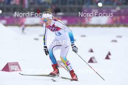 11.02.2014, Sochi, Russia (RUS): Stina Nilson (SWE) - XXII. Olympic Winter Games Sochi 2014, cross-country, individual sprint, Sochi (RUS). www.nordicfocus.com. © NordicFocus. Every downloaded picture is fee-liable.