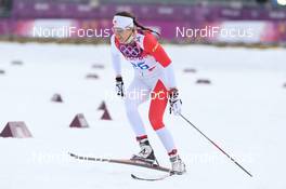 11.02.2014, Sochi, Russia (RUS): Daria Gaiazova (CAN) - XXII. Olympic Winter Games Sochi 2014, cross-country, individual sprint, Sochi (RUS). www.nordicfocus.com. © NordicFocus. Every downloaded picture is fee-liable.