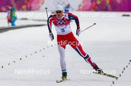 11.02.2014, Sochi, Russia (RUS): Petter Northug (NOR), Fischer, Swix, Alpina, Rottefella - XXII. Olympic Winter Games Sochi 2014, cross-country, individual sprint, Sochi (RUS). www.nordicfocus.com. © NordicFocus. Every downloaded picture is fee-liable.