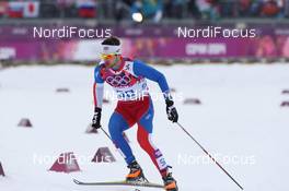11.02.2014, Sochi, Russia (RUS): Dusan Kozisek (CZE) - XXII. Olympic Winter Games Sochi 2014, cross-country, individual sprint, Sochi (RUS). www.nordicfocus.com. © NordicFocus. Every downloaded picture is fee-liable.