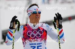 11.02.2014, Sochi, Russia (RUS): Cyril Gaillard (FRA) - XXII. Olympic Winter Games Sochi 2014, cross-country, individual sprint, Sochi (RUS). www.nordicfocus.com. © NordicFocus. Every downloaded picture is fee-liable.