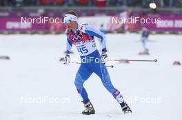 11.02.2014, Sochi, Russia (RUS): Raido Rankel (EST) - XXII. Olympic Winter Games Sochi 2014, cross-country, individual sprint, Sochi (RUS). www.nordicfocus.com. © NordicFocus. Every downloaded picture is fee-liable.