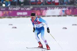 11.02.2014, Sochi, Russia (RUS): Ville Nousiainen (FIN) - XXII. Olympic Winter Games Sochi 2014, cross-country, individual sprint, Sochi (RUS). www.nordicfocus.com. © NordicFocus. Every downloaded picture is fee-liable.