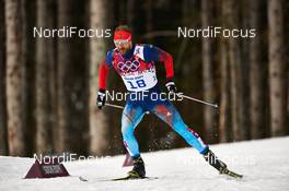 11.02.2014, Sochi, Russia (RUS): Alexey Petukhov (RUS) - XXII. Olympic Winter Games Sochi 2014, cross-country, individual sprint, Sochi (RUS). www.nordicfocus.com. © NordicFocus. Every downloaded picture is fee-liable.