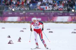 11.02.2014, Sochi, Russia (RUS): Astrid Jacobsen (NOR) - XXII. Olympic Winter Games Sochi 2014, cross-country, individual sprint, Sochi (RUS). www.nordicfocus.com. © NordicFocus. Every downloaded picture is fee-liable.