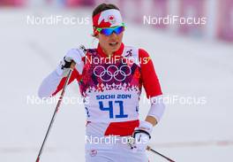 11.02.2014, Sochi, Russia (RUS): Heidi Widmer (CAN) - XXII. Olympic Winter Games Sochi 2014, cross-country, individual sprint, Sochi (RUS). www.nordicfocus.com. © NordicFocus. Every downloaded picture is fee-liable.