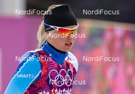 11.02.2014, Sochi, Russia (RUS): Mari Laukkanen (FIN) - XXII. Olympic Winter Games Sochi 2014, cross-country, individual sprint, Sochi (RUS). www.nordicfocus.com. © NordicFocus. Every downloaded picture is fee-liable.