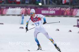 11.02.2014, Sochi, Russia (RUS): Calle Halfvarsson (SWE) - XXII. Olympic Winter Games Sochi 2014, cross-country, individual sprint, Sochi (RUS). www.nordicfocus.com. © NordicFocus. Every downloaded picture is fee-liable.