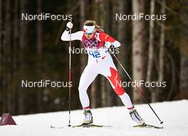 11.02.2014, Sochi, Russia (RUS): Chandra Crawford (CAN) - XXII. Olympic Winter Games Sochi 2014, cross-country, individual sprint, Sochi (RUS). www.nordicfocus.com. © NordicFocus. Every downloaded picture is fee-liable.