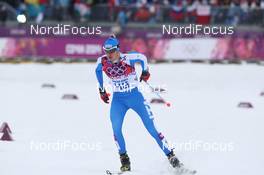11.02.2014, Sochi, Russia (RUS): Dietmar Noeckler (ITA) - XXII. Olympic Winter Games Sochi 2014, cross-country, individual sprint, Sochi (RUS). www.nordicfocus.com. © NordicFocus. Every downloaded picture is fee-liable.