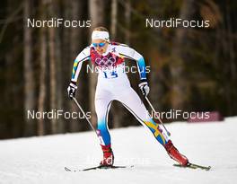 11.02.2014, Sochi, Russia (RUS): Stina Nilsson (SWE) - XXII. Olympic Winter Games Sochi 2014, cross-country, individual sprint, Sochi (RUS). www.nordicfocus.com. © NordicFocus. Every downloaded picture is fee-liable.